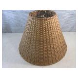 (EW3) Vintage Hand-Woven Rattan Lam...