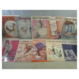 (EC1) 10 Vintage Assorted Songs/Art...