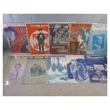 (EC1) 10 Vintage Assorted Songs/Art...