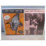 (EC1) 10 Vintage Assorted Songs/Art...
