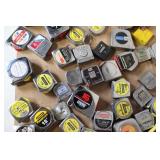 Collection of 40 Assorted Tape Measures Various Brands and Sizes