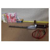 Sunbeam Model A-1-A Electric Hedge Trimmer and Coping Saw Set