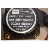 Craftsman 20.3cc Gas Bushwacker Hedge Trimmer Model 636.796670