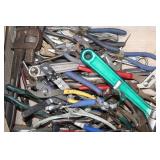 Collection of Assorted Crescent Wrenches, Vise Grips, and Pliers