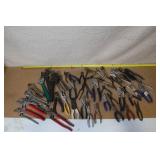 Collection of Assorted Crescent Wrenches, Vise Grips, and Pliers