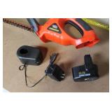 Collection of Cleaning and Lawn Care Tools - Vacuum, Hedge Trimmer, Spray Bottles