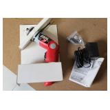 Collection of Cleaning and Lawn Care Tools - Vacuum, Hedge Trimmer, Spray Bottles
