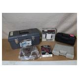 Assorted Tool Set with Craftsman Electric Nailer, Weller Soldering Gun, and Toolboxes
