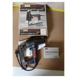 Assorted Tool Set with Craftsman Electric Nailer, Weller Soldering Gun, and Toolboxes