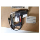 Assorted Tool Set with Craftsman Electric Nailer, Weller Soldering Gun, and Toolboxes