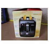 Proctor-Silex Drip Coffeemaker, Sunbeam Toaster Model 3910, and Metal Roasting Pan