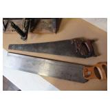 Hand Miter Saw and 2 Vintage Hand Saws Bundle