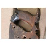 Hand Miter Saw and 2 Vintage Hand Saws Bundle