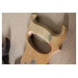 Hand Miter Saw and 2 Vintage Hand Saws Bundle