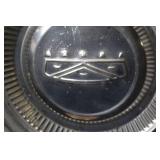 Collection of Vintage Metal Hubcaps and Wheel Covers Assorted Styles