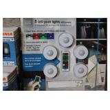 Large Lot of Home Lighting, Light Bulbs, String Lights, Lanterns, Timers and Controls