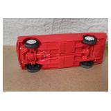 Collection of 6 Vintage Toy Vehicles - Cars, Truck, Plane, Boat, Snowmobile