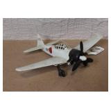 Collection of 6 Vintage Toy Vehicles - Cars, Truck, Plane, Boat, Snowmobile