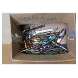 Large Lot of Mixed Adjustable Wrenches and Pliers