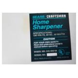 Sears Craftsman Home Electric Sharpener with Manual