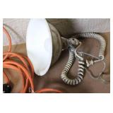 Lot of 6 Vintage Trouble Lights and Extension Cords Assortment