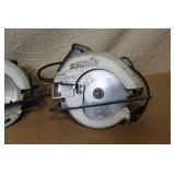 Lot of 3 Circular Saws - Milwaukee with Case and 2 Craftsman Saws