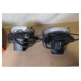 Lot of 3 Circular Saws - Milwaukee with Case and 2 Craftsman Saws