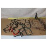 Deer Hunting Tree Stand Chair with Collection of Tree Spikes