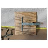 Deer Hunting Tree Stand Chair with Collection of Tree Spikes