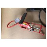 Lot of 5 Vintage and Modern Tire Pumps with Quick Flat Fix Can