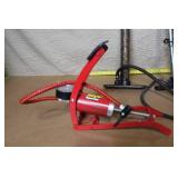 Lot of 5 Vintage and Modern Tire Pumps with Quick Flat Fix Can