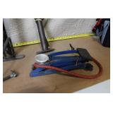 Lot of 5 Vintage and Modern Tire Pumps with Quick Flat Fix Can