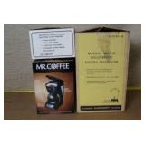 Coffee Maker Collection with Mirro-Matic 22-Cup Percolator and Mr. Coffee Drip Brewer Lot