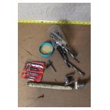 Lot of 8 Vintage Electric Drills and Chain Saw Sharpener Assorted Brands