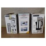 Set of 2 West Bend 10 Cup Automatic Percolator Coffee Makers