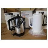 Set of 2 West Bend 10 Cup Automatic Percolator Coffee Makers