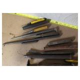 Assorted Chisels and Punches Set