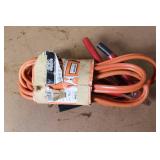 Lot of Jumper Cables, Booster Cables, and Battery Lifters