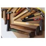 Collection of 22 Assorted Hammers and Mallets