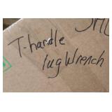 Collection of T-Handle and Lug Wrenches Assorted Sizes