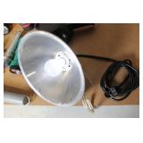 Collection of Flashlights, Emergency Lights and Clamp Lamp