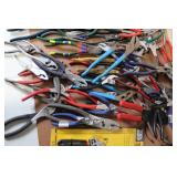 Large Set of Adjustable Crescent Wrenches and Hand Tools