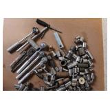 Large Assortment of Sockets and Ratchets Hand Tools