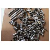 Large Assortment of Sockets and Ratchets Hand Tools