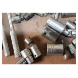 Large Assortment of Sockets and Ratchets Hand Tools