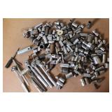 Large Assortment of Sockets and Ratchets Hand Tools