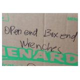 Assorted Open End and Box End Wrenches Set