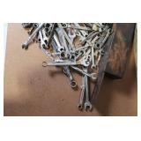 Assorted Open End and Box End Wrenches Set