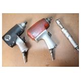 Sears Air Inflator/Compressor with 3 Pneumatic Impact and Ratchet Tools