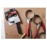 Collection of 10 Assorted Oil Filter Wrenches